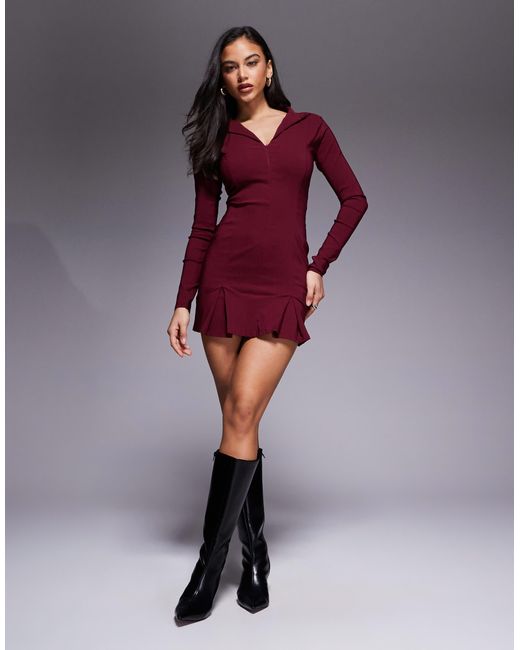 Fashionkilla Purple – elegantes minikleid