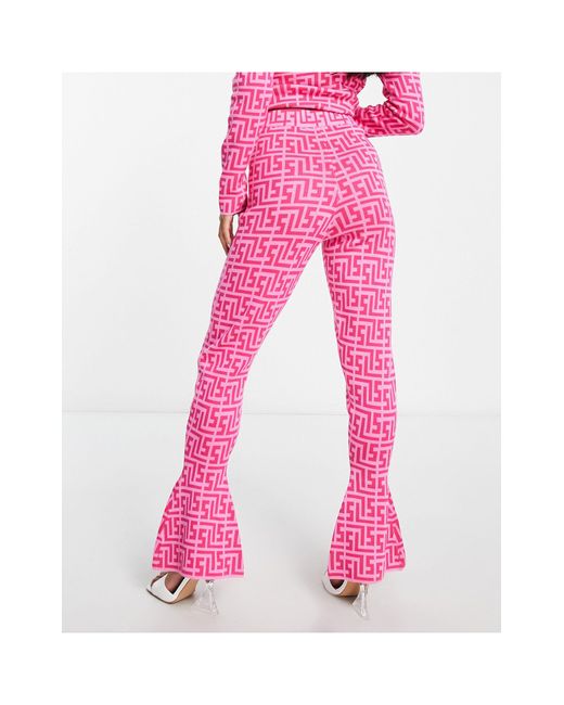 Pantalones s SIMMI de color Pink