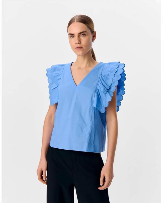 Top De Object de color Blue
