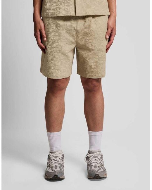 Lyle & Scott Natural Shorts Crinkle Resort Short for men