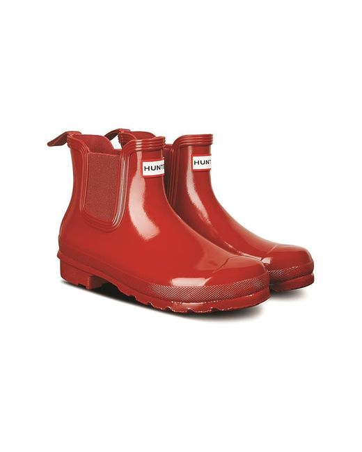 Hunter Red Original Chelsea Gloss