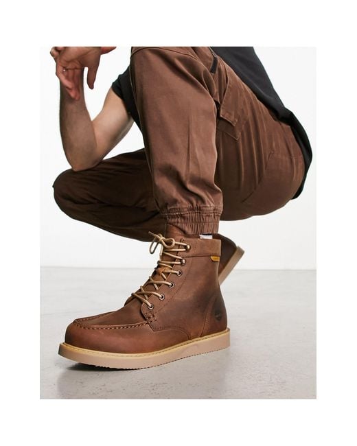 Timberland Brown Newmarket rugged Tall Boots for men