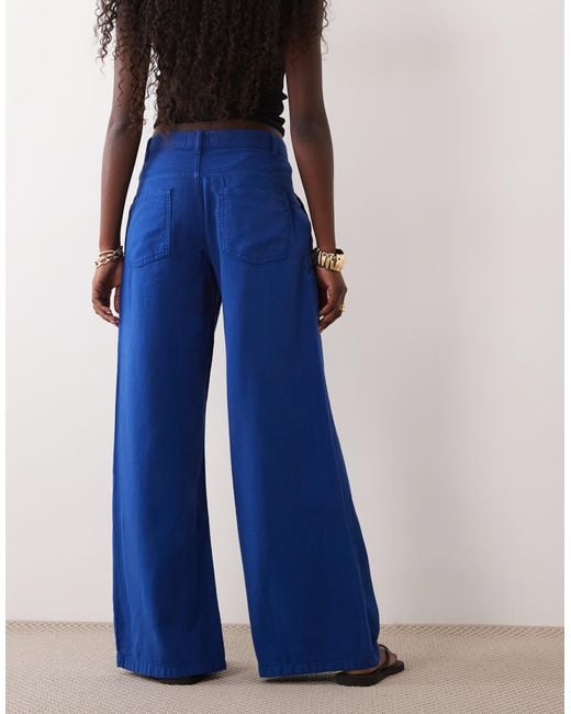 ASOS Blue Workwear Trouser