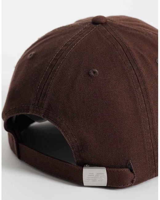 New Balance Brown 6 Panel 1906 Cap