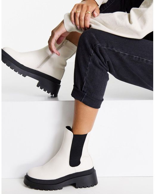 Botines planos Gioseppo 64354 Blanco