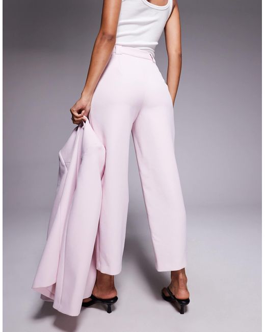 River Island Purple Straight Leg Trouser Co-Ord