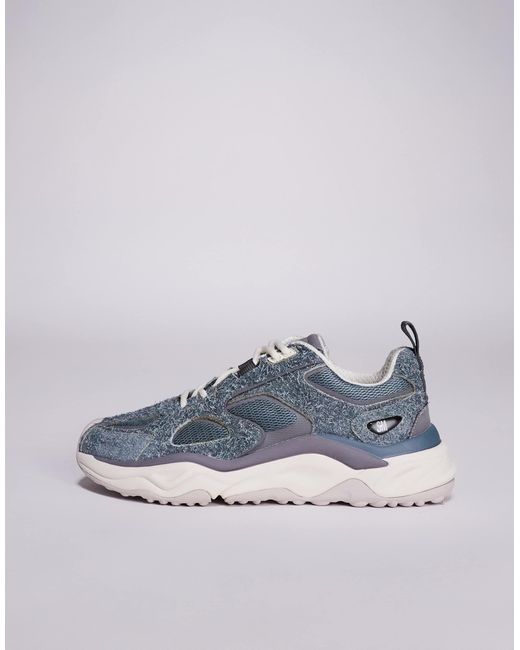 Steve Madden – serpent – chunky sneakers in Blue für Herren