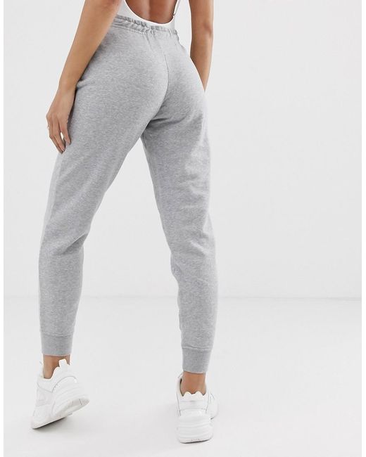 nike gray essentials slim sweatpants