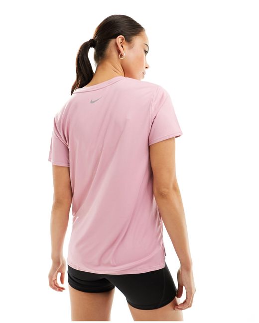 Nike Pink Dri-fit Swoosh T-shirt