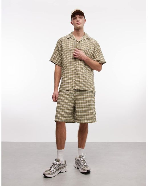 Carhartt Natural Kander Shirt Co-ord for men