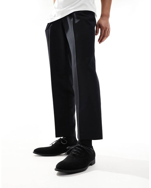 ASOS – e schnürschuhe in Black für Herren