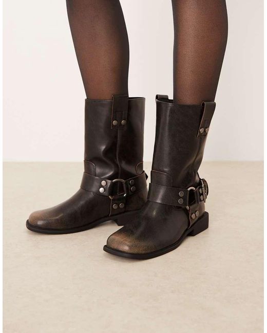 Wide Fit di ASOS in Black