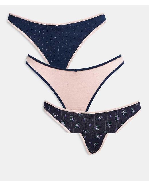 Daisy Street Blue 3 Pack Pants