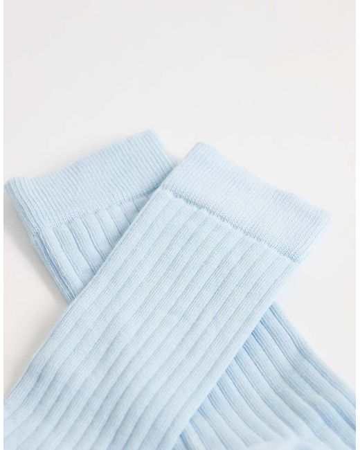 ASOS Blue Super Soft Ankle Socks