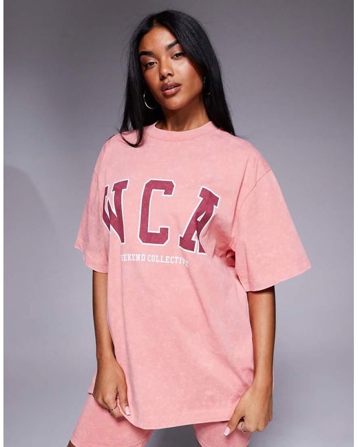 ASOS Weekend Collective in het Pink