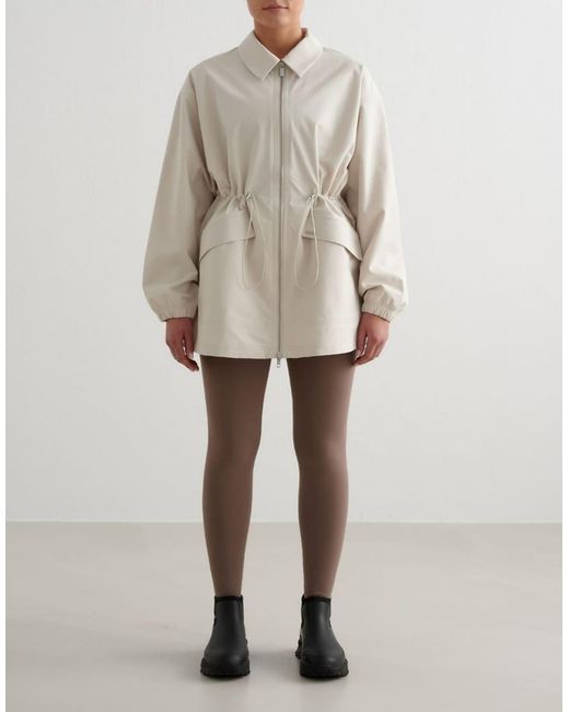 Aim'n Natural Clay Waterproof Zip Jacket