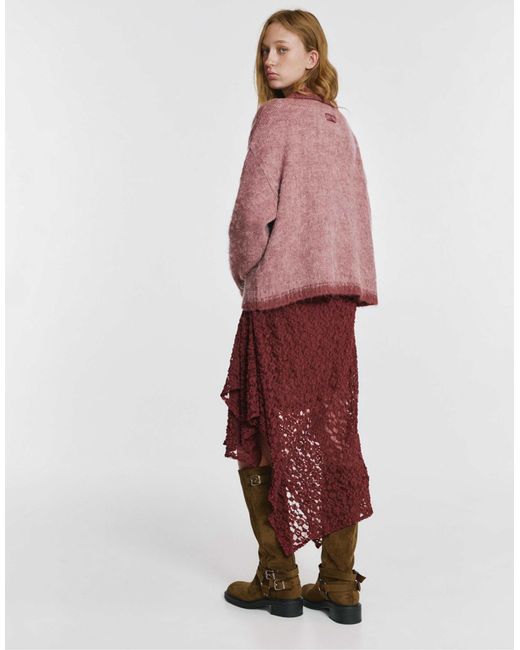 Pull&Bear Red – pullover