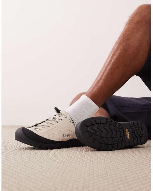 Keen Natural Jasper Rocks Brushed Suede Sneakers for men