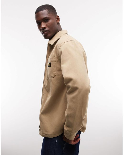 Stan Ray Natural Zip Up Jacket for men