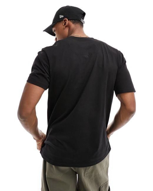 Marshall Artist Black Logo Short Sleeve T-shirt for men