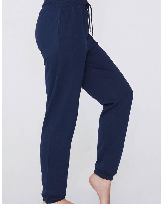 Tezenis Blue Joggers With Welt Pocket And Drawstring