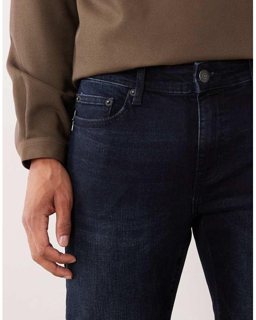 Only & Sons White Loom Slim Fit Jeans for men
