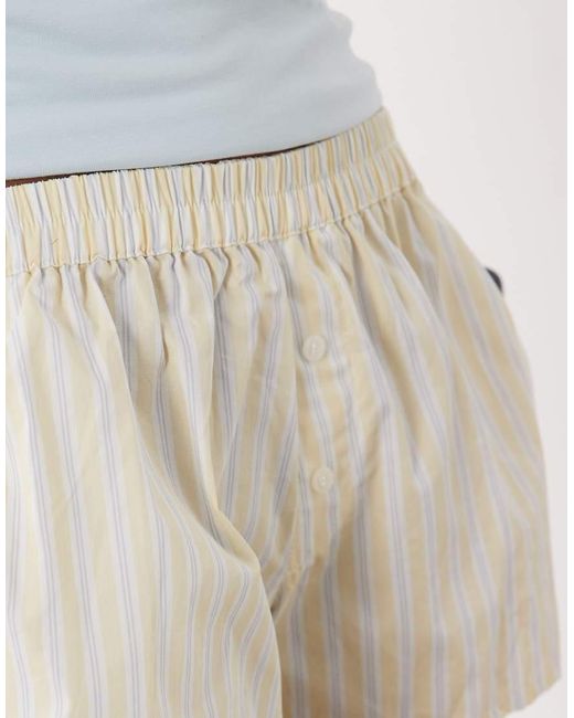 Motel White Co-ord Short