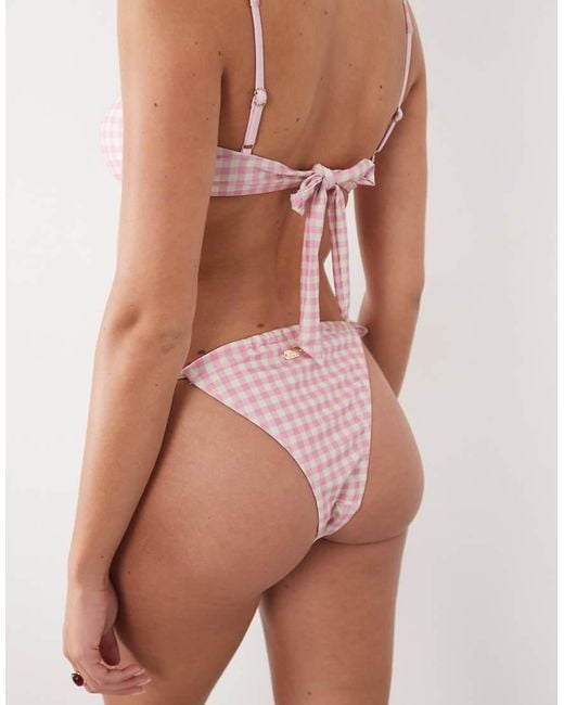 Going Somewhere Green Tieside Bikini Bottoms