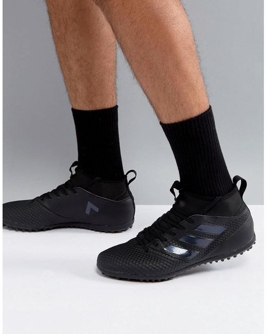 Hop ind værst fodspor adidas Football Ace Tango 17.3 Astro Turf Trainers In Black S77084 for Men  | Lyst
