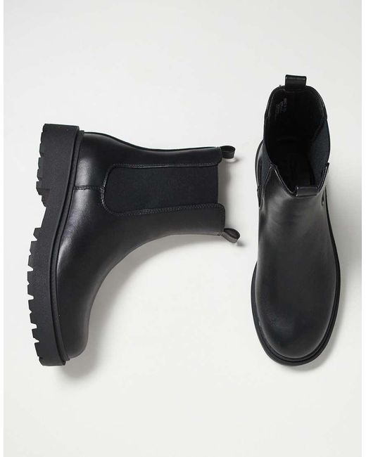 ASOS Gray Chelsea Boots for men