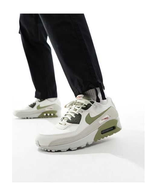 Air max 90 - baskets - kaki/taupe Nike pour homme en coloris Green