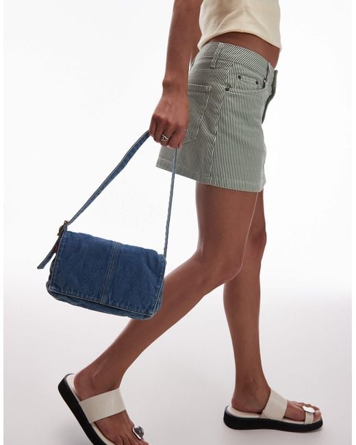 Levi's Blue Brannan Denim Shoulder Bag