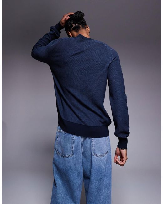 Klapok - pull ras Boss pour homme en coloris Blue