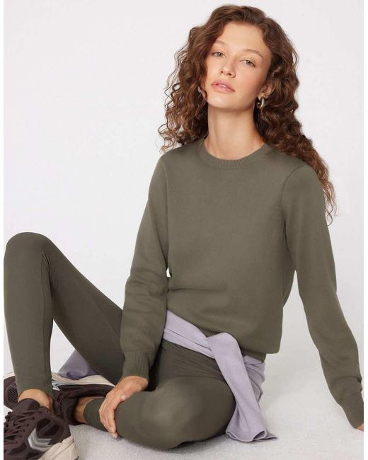 Tezenis Gray Fully-Fashioned Round Neck Jumper