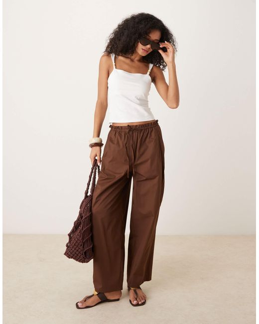 Mango Brown – baumwollhose