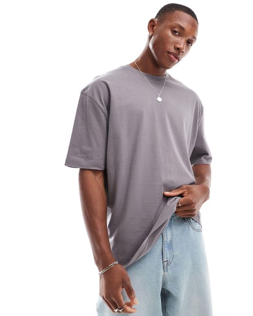 T-shirt oversize à imprimé paysage au dos ASOS pour homme en coloris Blue