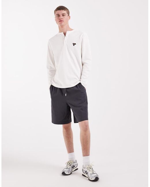 ASOS Halflange Elastische Jort in het White voor heren