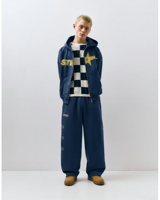 Stwd - pantalon Pull&Bear pour homme en coloris Blue