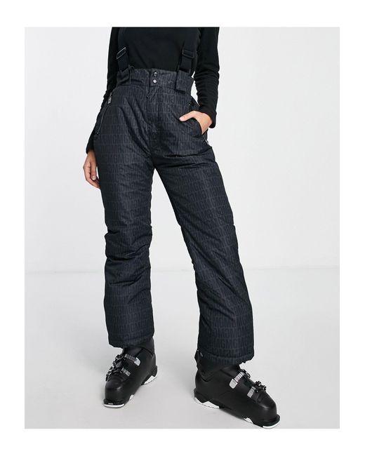 Missguided Blue Ski Snowboard Trousers