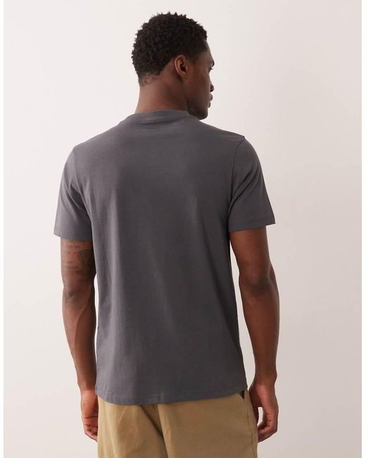 ASOS Brown Essentials 2 Pack Regular Fit T-shirts for men