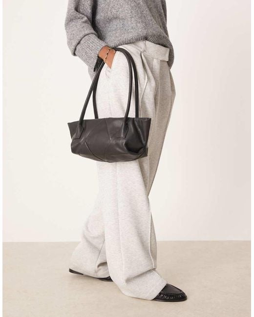Borsa Shopping Allungata di ASOS in Gray