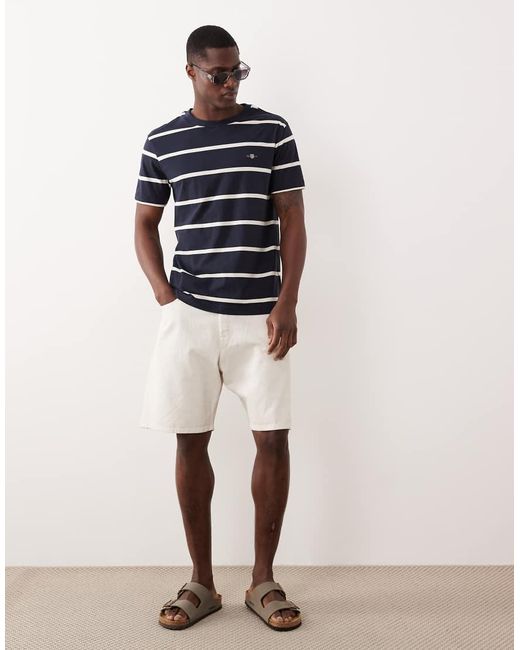 Gant Blue Shield Logo T-shirt for men