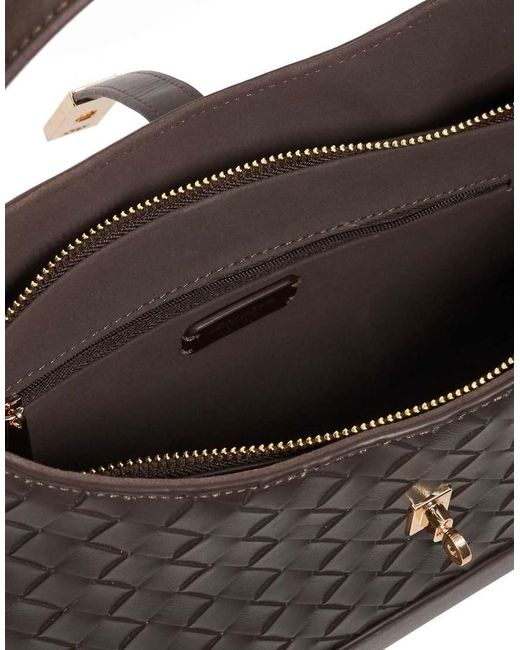 Dune Brown Dorset Shoulder Bag