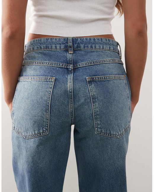 Reclaimed (vintage) Blue 90s Straight Leg Jean