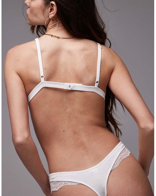 Reggiseno A Triangolo di Tommy Hilfiger in Brown