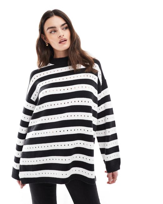 ASOS White – locker geschnittener pullover