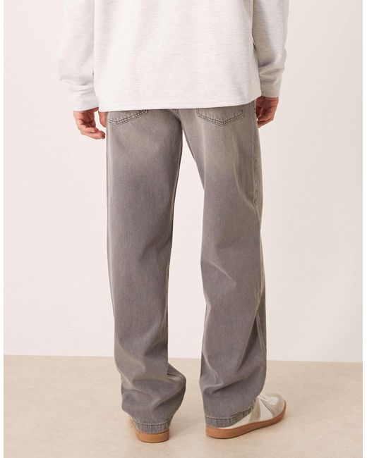 ASOS Natural baggy Jean for men