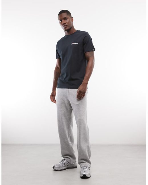 Berghaus Blue T-Shirt Classic Logo T-Shirt for men