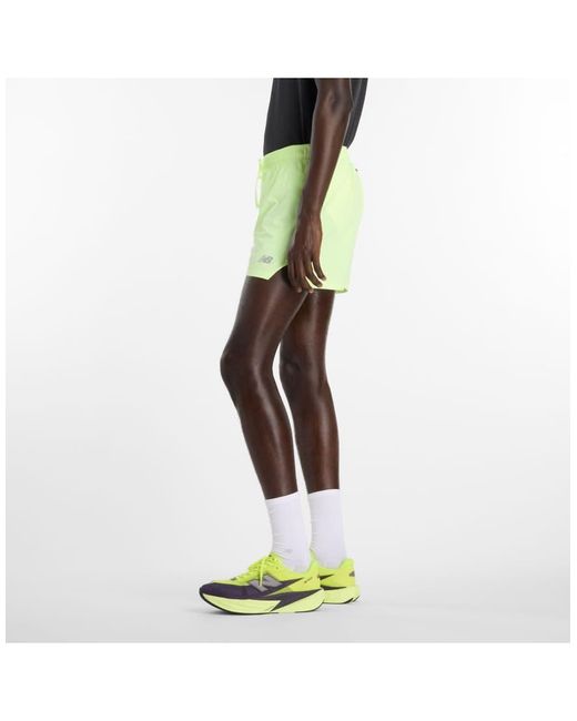 New Balance Green Rc Short 5" for men