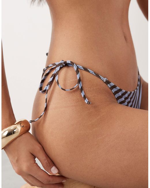 Bas Mango en coloris Brown